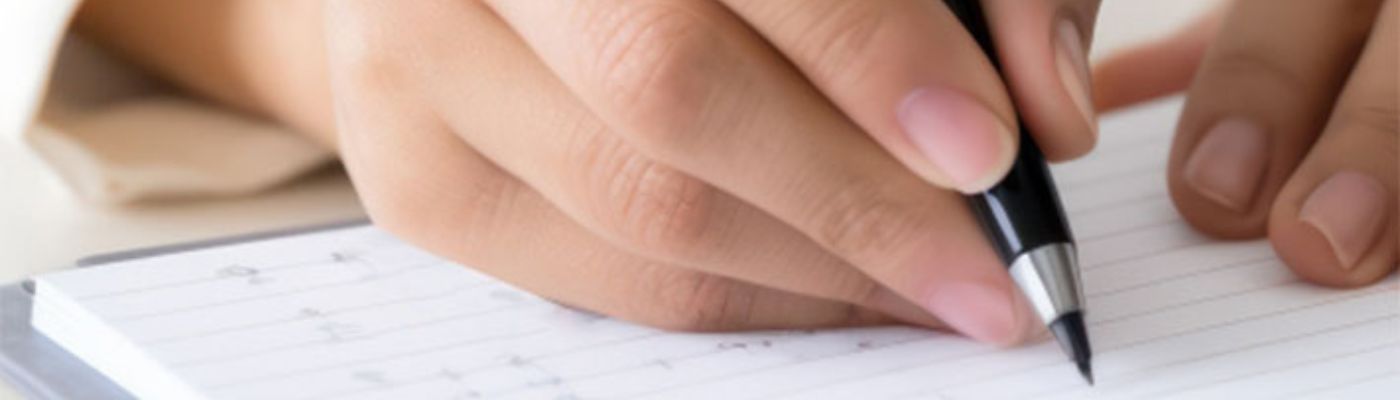 母との筆談メモが、今も私の宝物です